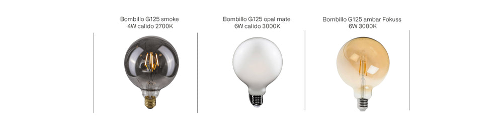 Bombillo Lámpara de Pared Mercury Macadamia