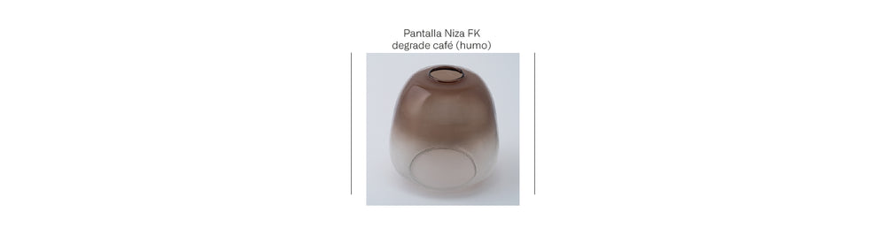 Vidrios Lámpara Colgante 1 Luz Elegante Niza