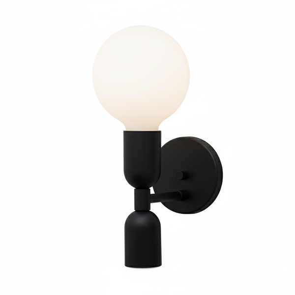 Lámpara de Pared 1 Luz Moderna Concord GU10 Negro