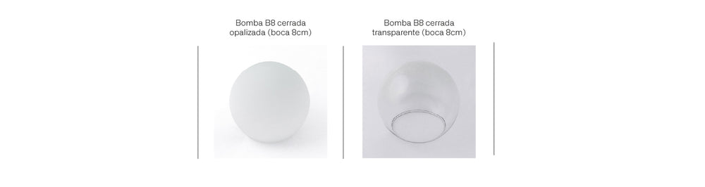Vidrios Lámpara de Mesa 1 Luz Moderna Stone B8