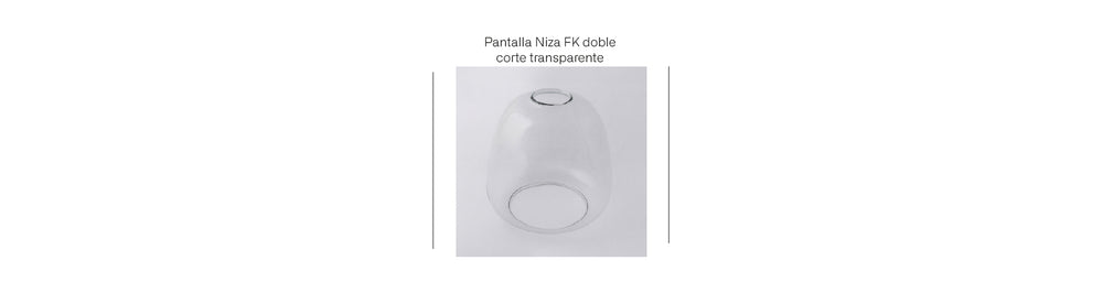 Vidrios Lámpara Colgante 3 Luces Elegante Vera