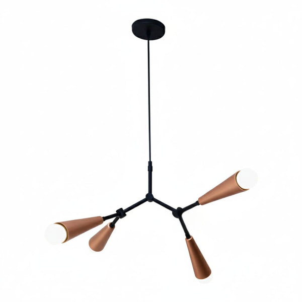 Lámpara Colgante 4 Luces Contemporánea Santorini Classic Cooper