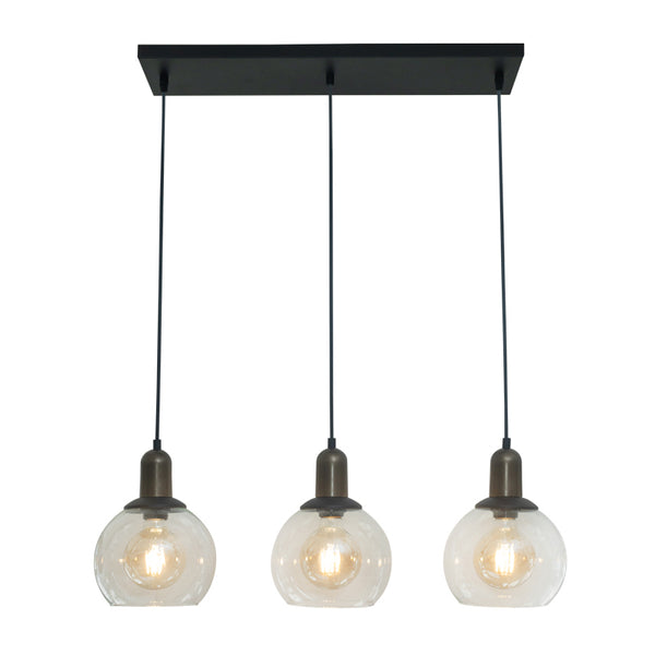 Lámpara Colgante 3 Luces Clásica Málaga