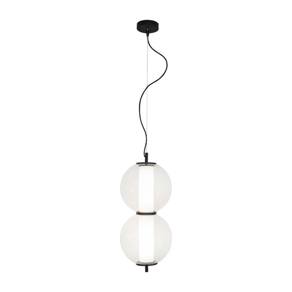 Lámpara Colgante 2 Luces Moderna Crosfera