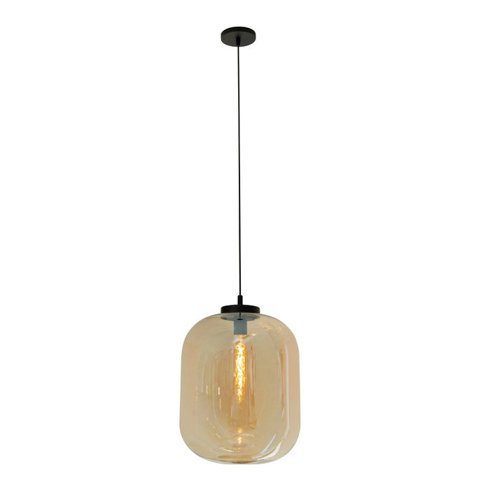 Lámpara Colgante 1 Luz Elegante Waves Grande