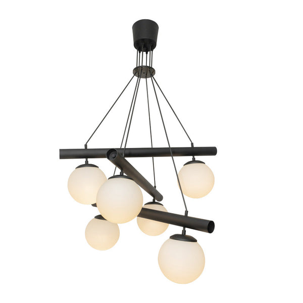 Lámpara Colgante 6 Luces Moderna Kassel