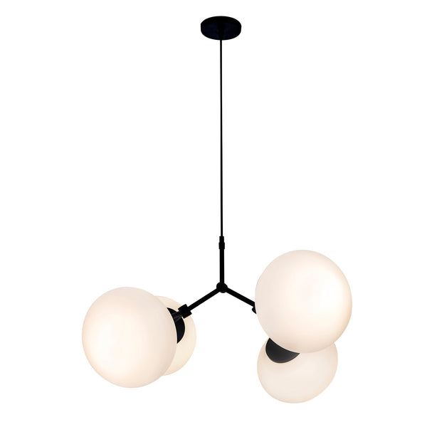 Lámpara Colgante 4 Luces Elegante Fiori Dalia