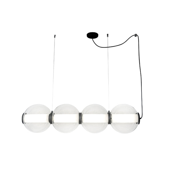 Lámpara Colgante 4 Luces Moderna Crosfera