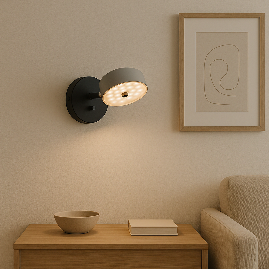 Plano técnico Lámpara de Pared 1 Luz Moderna Sapporo Led Integrado