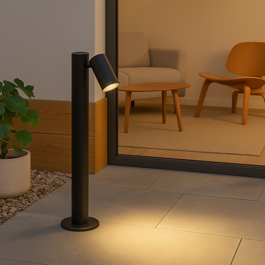 Plano técnico Lámpara de Pie 1 luz Minimalista para Exterior Onix