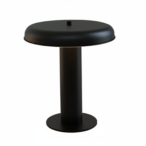 Lámpara de Mesa Led Integrado Moderna Sapporo Negro