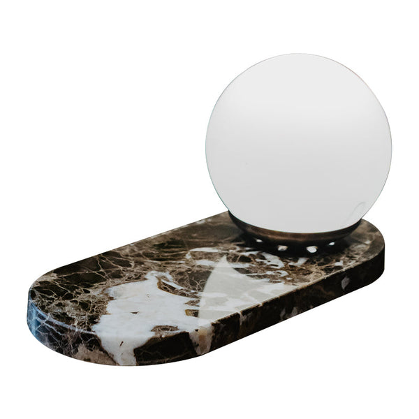 Lámpara de Mesa 1 Luz Moderna Stone B8