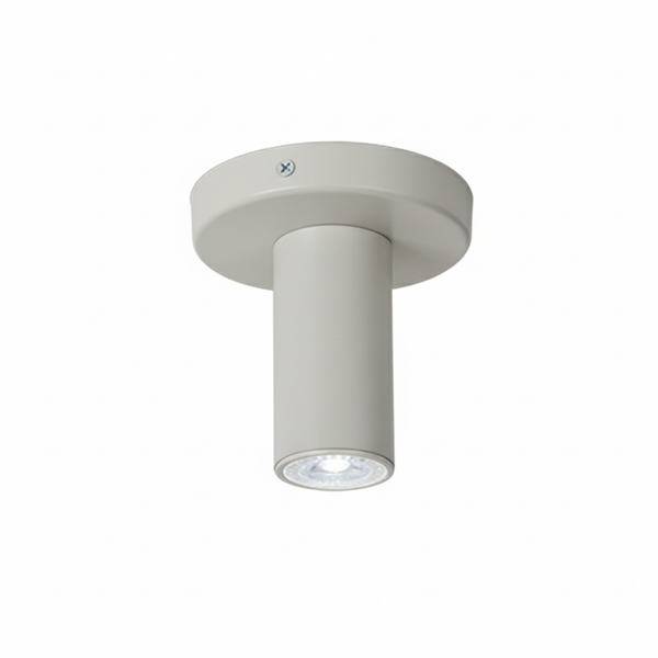 Lámpara Plafón 1 Luz Minimalista de techo Milano Macadamia