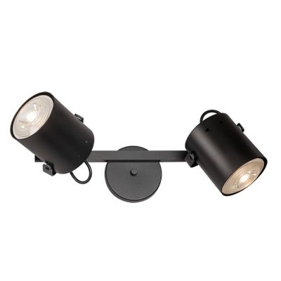Lámpara Spot 2 luces Industrial para techo o pared Omega