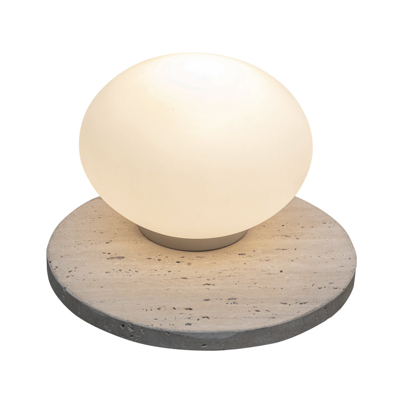 Lámpara de Mesa 1 Luz Elegante Dalia Stone