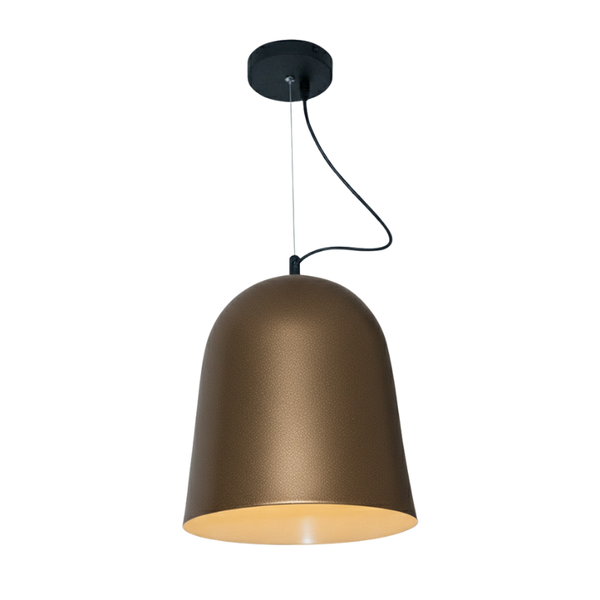 Lámpara Colgante 1 Luz Moderna California Mediana Bronce