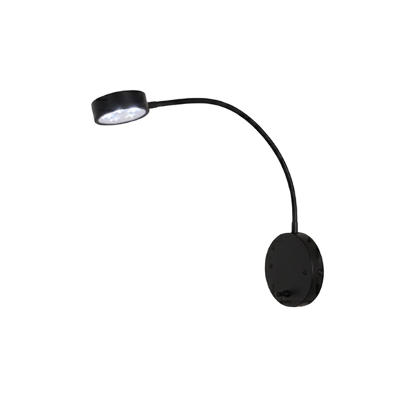 Lámpara de Pared 1 Luz Minimalista Sonic MP Negro