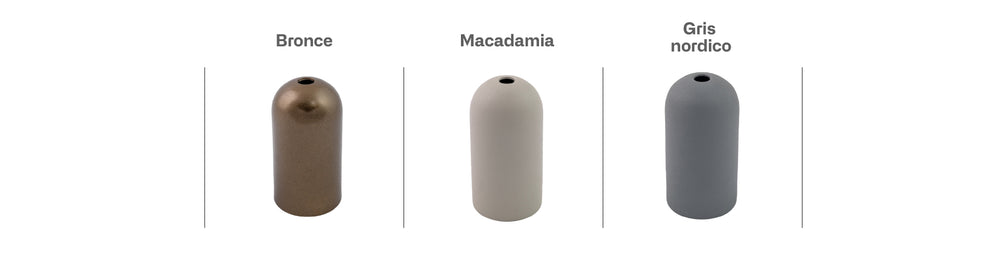 Acabados Lámpara Colgante 1 Luz Moderna Milano 27
